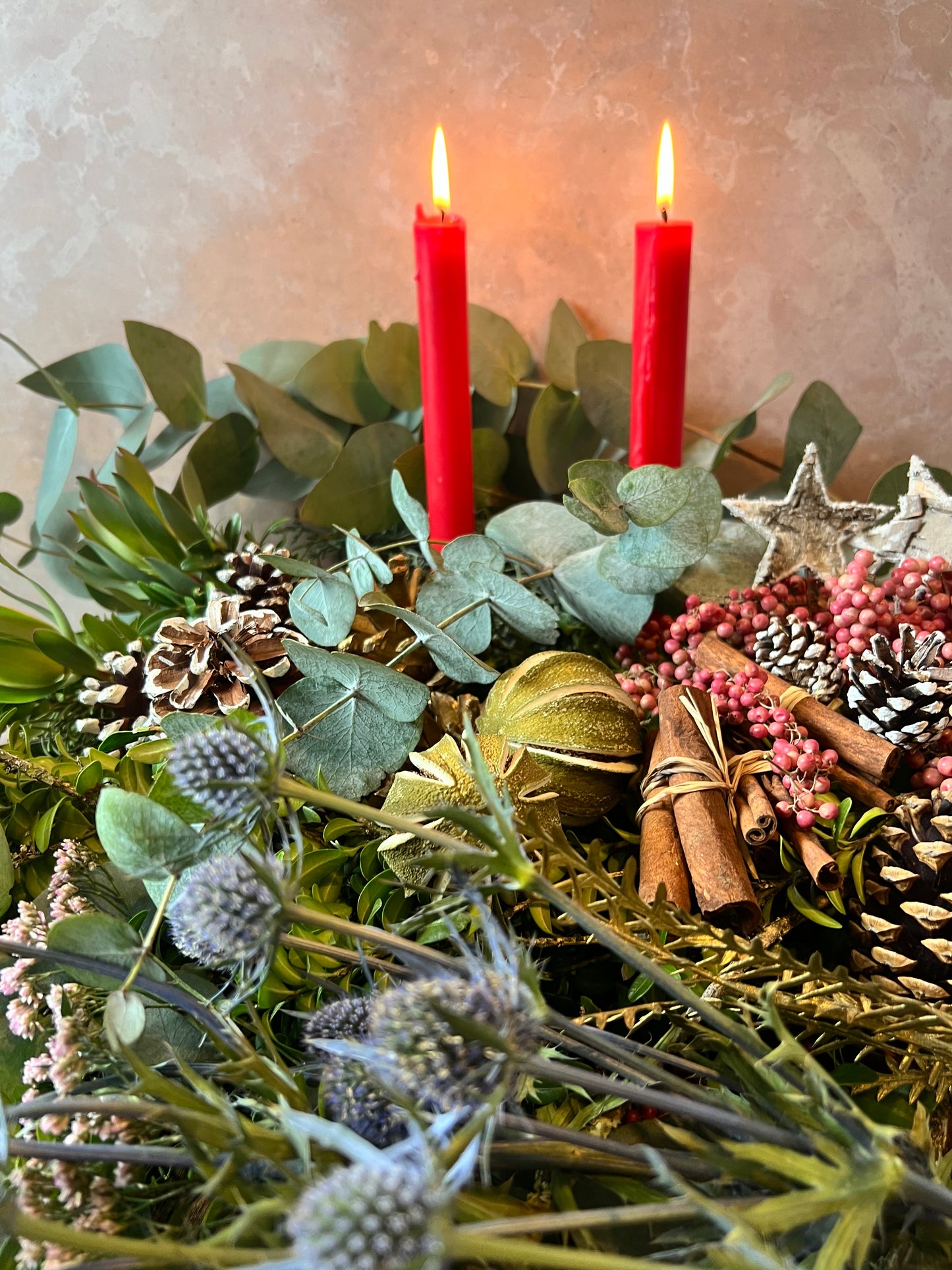 Christmas Table Centre Making with Jane Lawrence